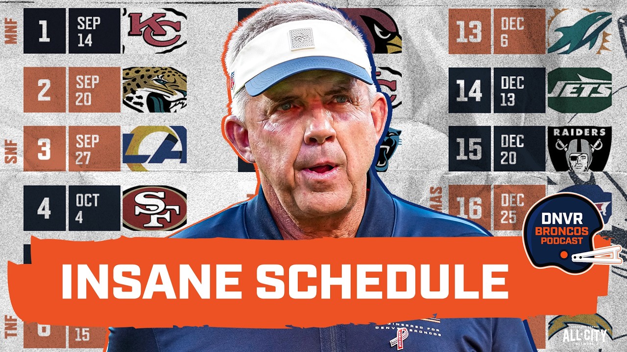 The advantage the Denver Broncos are gaining by playing the HARDEST schedule in the NFL