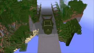 Minecraft Thunderbird 2 launch TEST