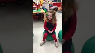 Adorable Bouncing Girl