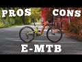 Pros  cons  electric mountain bikes