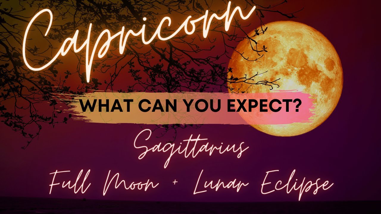 Capricorn ♑ | The Regret is REAL...Will You Forgive? | FULL MOON + LUNAR ECLIPSE TAROT READING 🌕♐