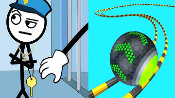 Thief Puzzle vs Going Balls - Satisfying ASMR Walkthrough Funny Gameplay Max Level