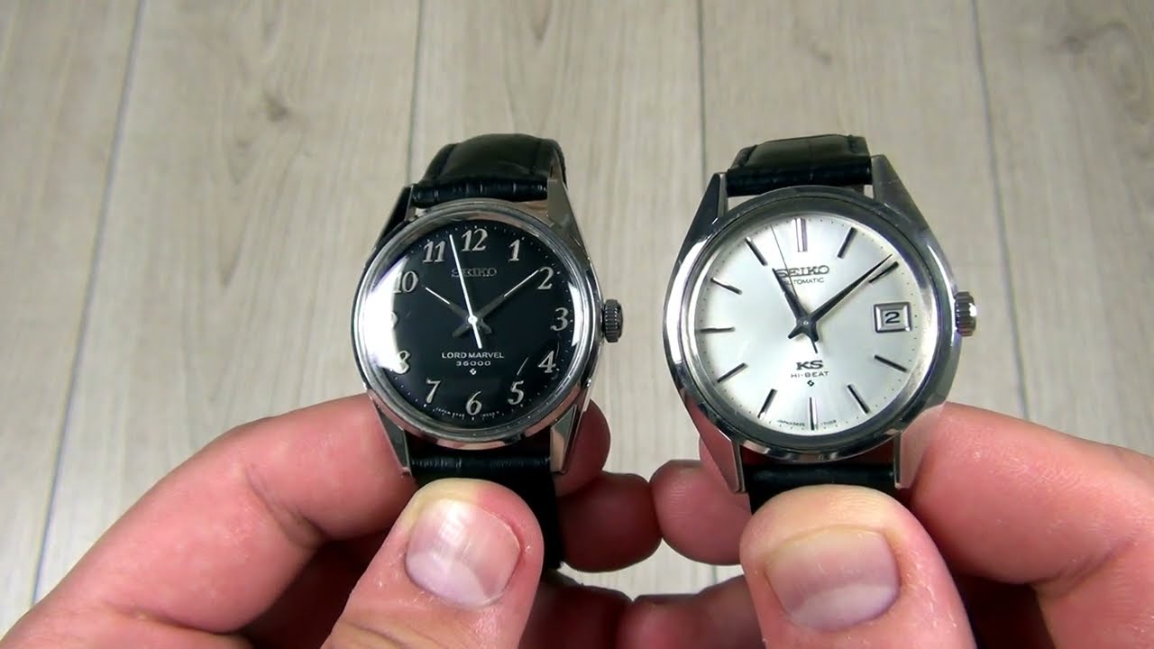 Lord Marvel vs King Seiko and the Grand Seiko - YouTube