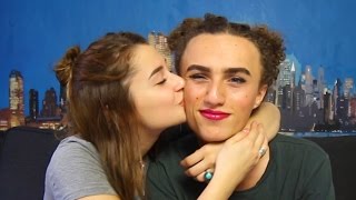GIRLFRIEND DOES MY MAKE UP! Kwebbelkop Challenge   YouTube