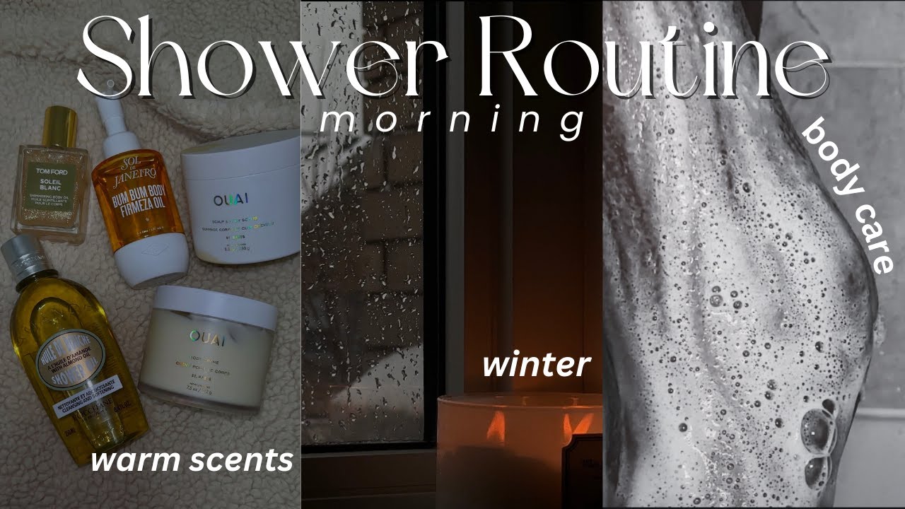 Winter Morning Shower Routine| Warm Scents, Self-Care, Feminine Hygiene ...