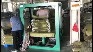 PP Woven FIBC bag Packing hydraulic press baling machine