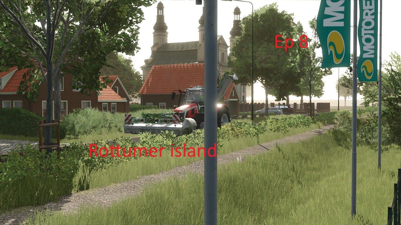 cultivate the field and doing contracts map: Rottumer island