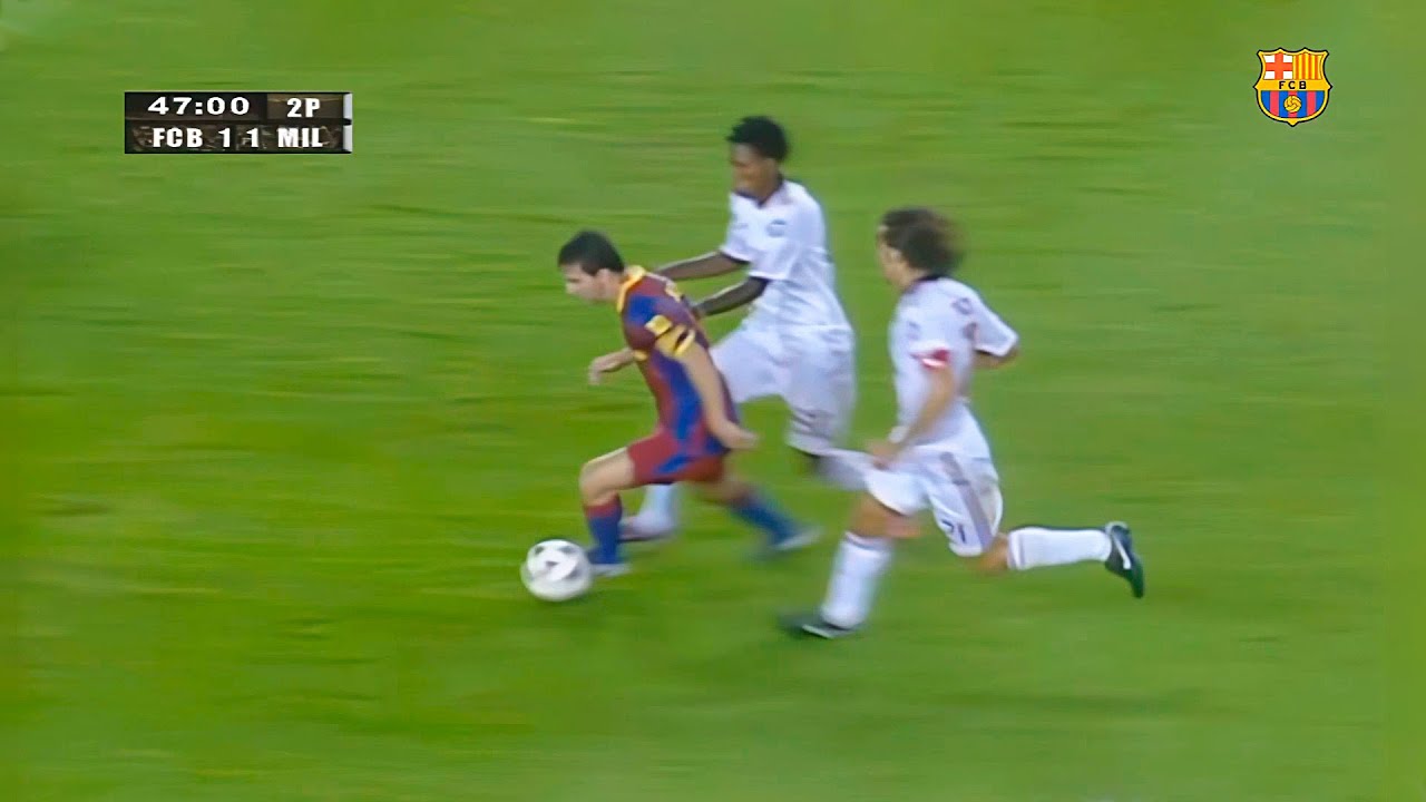 Messi vs AC Milan (JGT) 2010-11 English Commentary