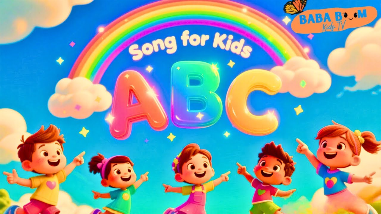 ABC Song for Kids | Learn Alphabet with Fun Cartoon | ABCD Nursery ...