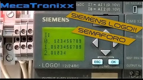 SEMÁFORO CON LOGO DE SIEMENS