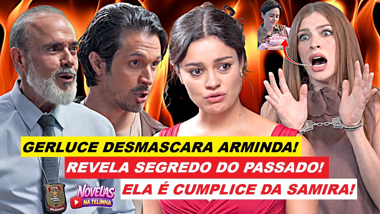 TRÊS GRAÇAS - GERLUCE ENTREGA O ESQUEMA DE AMINDA PARA A POLICIA! ELA SABE ONDE ESTÁ A MINHA NETA!