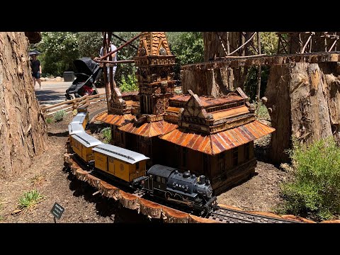 Descanso Gardens G-Scale Layout and Enchanted Railroad 08/03/24