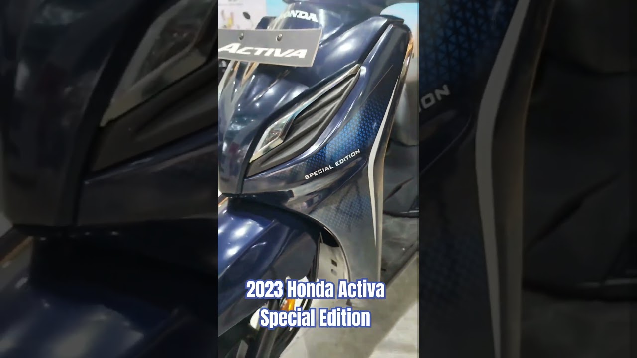 Honda Activa 2023 Special Edition with Price & Mileage 