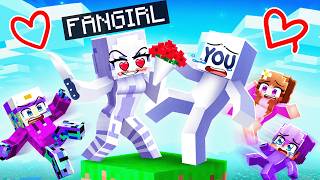 YOU are Stuck on ONE BLOCK with Crazy Fan Girl!