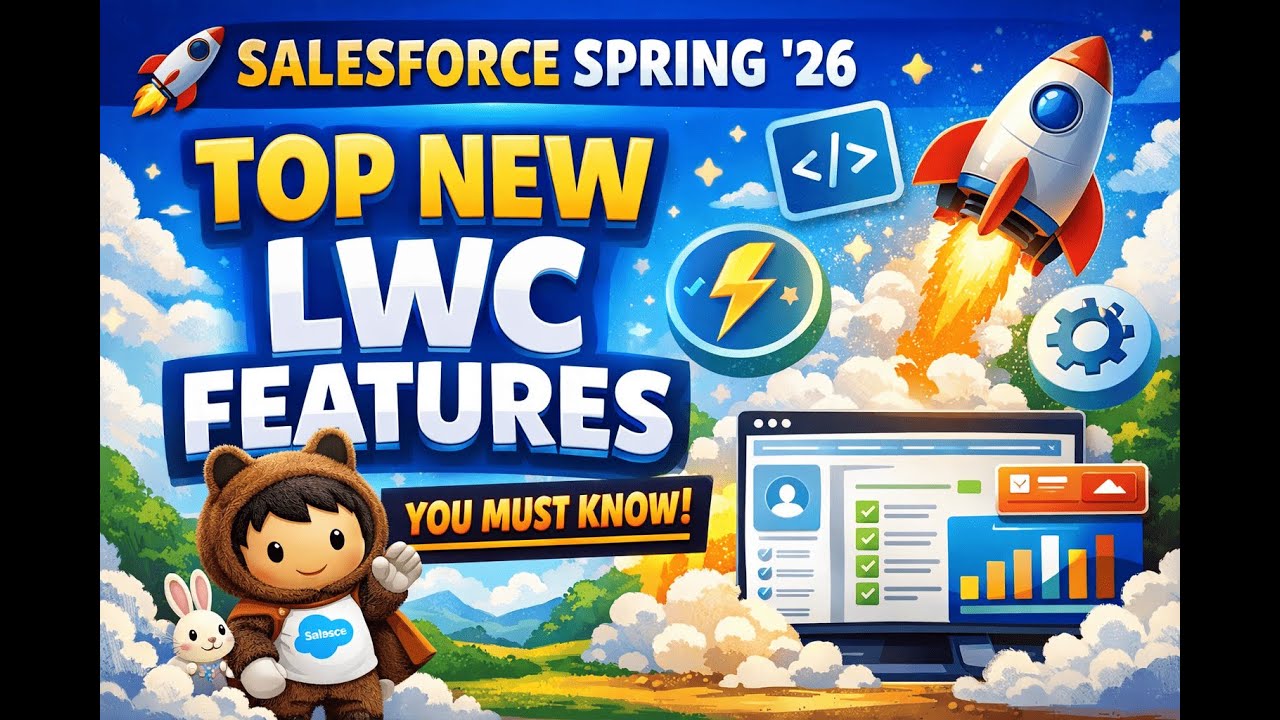 🚀 Salesforce Spring ’26: Главные новые функции LWC, о которых вы должны знать | @SalesforceHunt