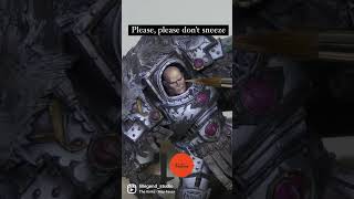 How to paint Horus Lupercal face