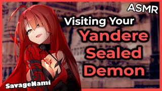 Lonely Locked Up Dangerous Yandere Demon    Yandere Asmr Roleplay F4m U0026 A4a
