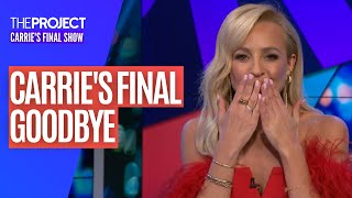 Carrie's Final Show: Carrie Bickmore Says Goodbye To The Project Desk