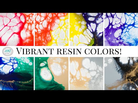 Vibrant colors for resin | Liquid pigments | The Epoxy Resin Store