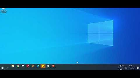 Reducir tamaño de la barra de tareas Windows 10