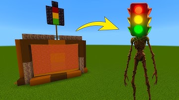 How To Make Siren Head Portal In Minecraft 
