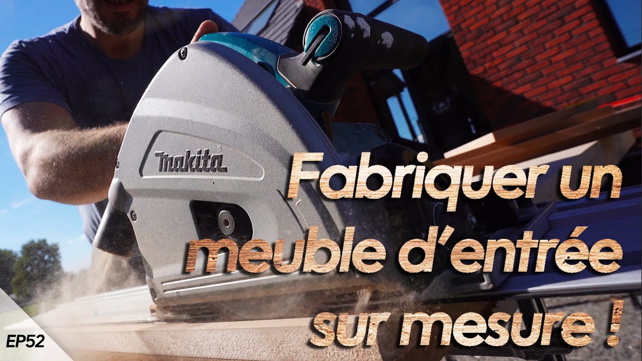 COMMENT FABRIQUER UN MEUBLE SUR MESURE EN MDF ? (toutes les étapes) - EP52 - La Maison VPI