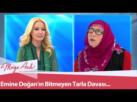 Emine Doğan'ın bitmeyen tarla davası... - Müge Anlı İle Tatlı Sert 3 Aralık 2020