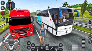City Coach Bus Simulator 3d - Long City Bus Driver Simulator - Android Gameplay screenshot 5