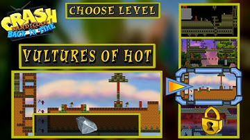 Crash Back In Time | Crash Bandicoot 1 | Vultures Of Hot | #11