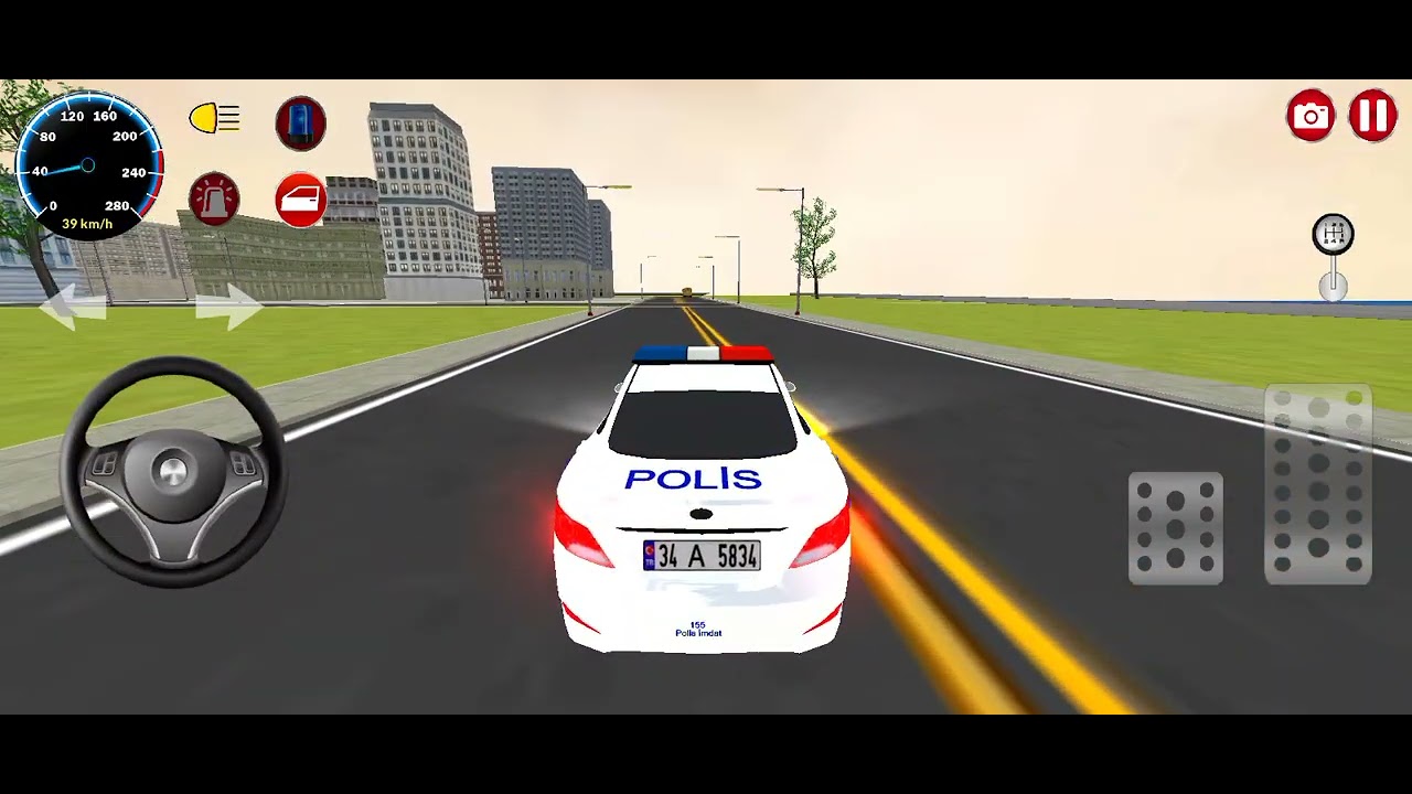 لعبة قيادة سيارة الشرطة - محاكي سيارة الشرطة - لعبة رجل الشرطة - ألعاب قيادة سيارة الشرطة#games #099