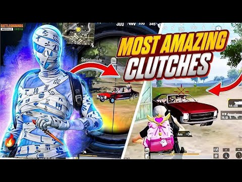 Want INTENSE CLUTCHES ?🔥 Intense 1v4 Pure Solo vs Squad Clutches In New ...