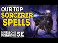 Our top sorcerer spells in dungeons and dragons 5e