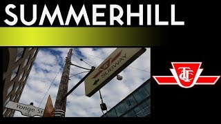 TTC Yonge-University Subway - Summerhill Station Walkthrough