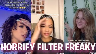 Horrify Filter ~ Freaky Bih from Da A TikTok Compilation  Horrify Filter TikTok Trend 2021