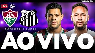 🔴 FLUMINENSE X SANTOS | AO VIVO | BRASILEIRÃO 2026 | JOGO AO VIVO COM IMAGENS DO MARACANÃ