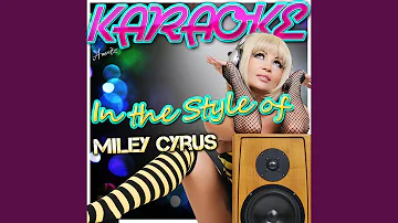 When I Look At You (In the Style of Miley Cyrus) (Karaoke Version)