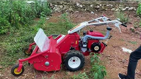 Máy Phát Cỏ Trục Băm  TL662MS Trên Địa Hình Núi Cao