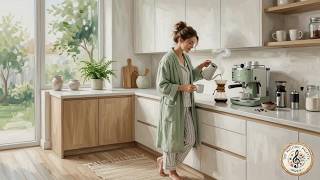 |Playlist| Cozy Morning Coffee ☕ & Smooth Jazz Music ~ Relaxing Soft Jazz for a Peaceful Day 🌿 screenshot 4