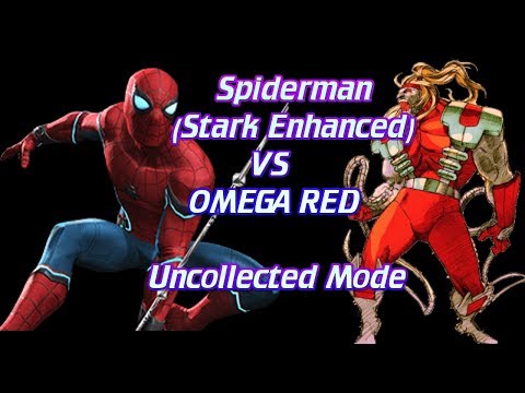 MCOC – Spiderman Stark Enhanced Vs. Omega Red (Uncollected Mode)