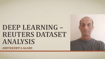 Deep Learning | Reuters Dataset Analysis (Keras)