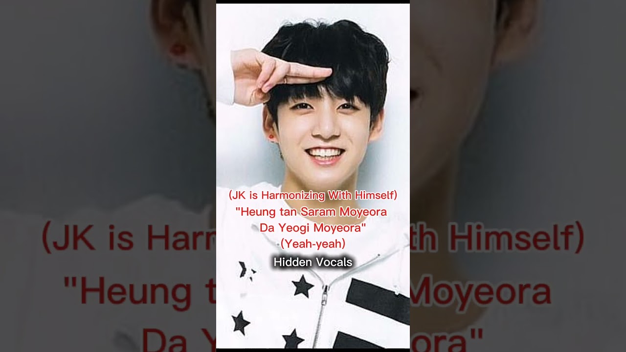 BTS Boyz With Fun Bridge Lead Vocal & Hidden Vocal 