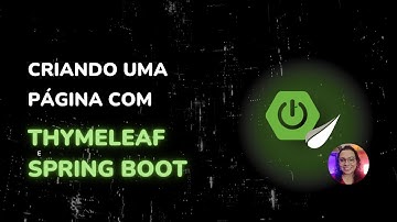 Criando uma página com thymeleaf e Spring Boot