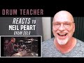 Drum Teacher Reacts to Neil Peart  - Drum Solo