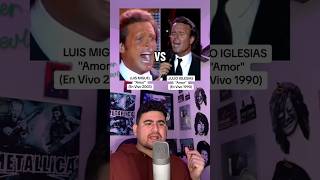 LUIS MIGUEL vs JULIO IGLESIAS - Amor, Amor, Amor: ¿En quién suena MEJOR? 📣🤔