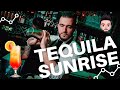 COMO HACER EL TEQUILA SUNRISE |🍹 Cocteles Populares | Curso de coctelería ✅