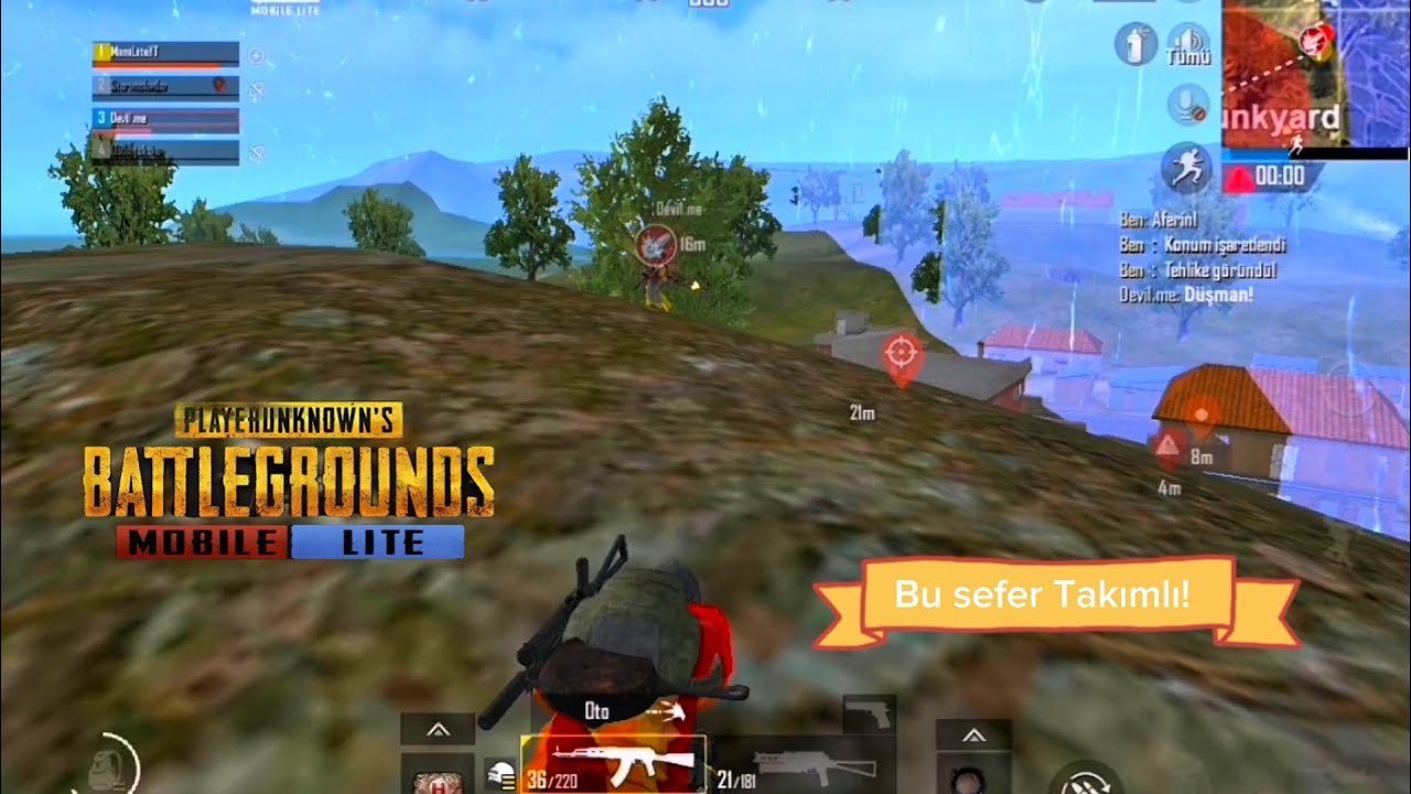 Takımlı Bile Fayda Yok! | PUBG Mobile Lite