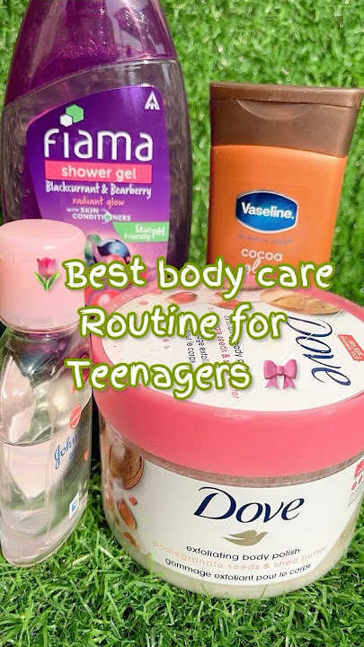 Best Body care routine for teenagers(all skin type)🌷#shorts #beauty #bodycare #aesthetic #short