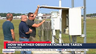 Wilmington National Weather Service explains how they automatically collect daily data