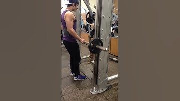 Drag Curls On The Smith Machine