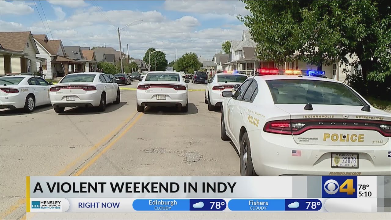 IMPD investigating multiple shootings over weekend - YouTube